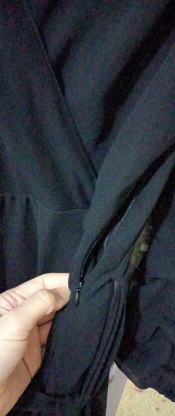 Siyah elbise - Görsel 4