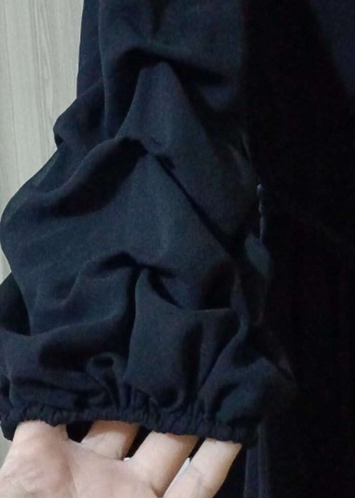 Siyah elbise - Görsel 3