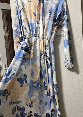 Uzun Kol tesettür elbise - Görsel 2