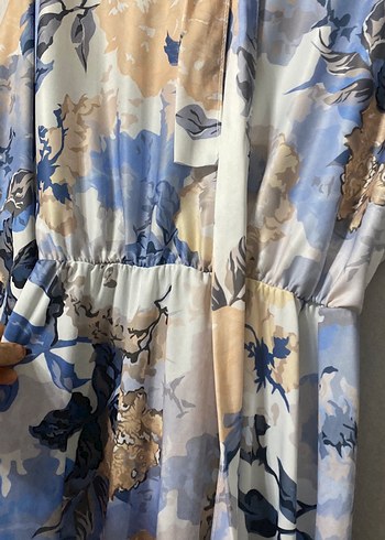 Uzun Kol tesettür elbise - Görsel 3