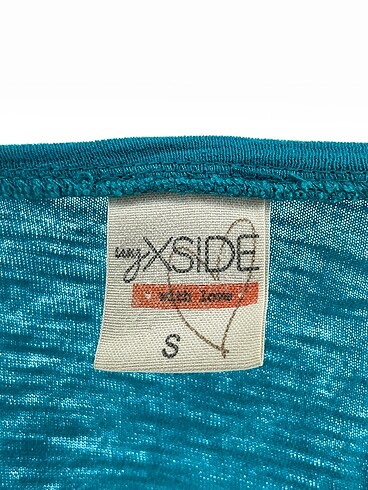 s Beden turkuaz Renk LC Waikiki T-shirt %70 İndirimli.