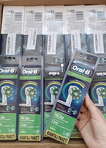 Oral-B ORAL-B ŞARJLI DİŞ FIRÇASI YEDEK BAŞLIK