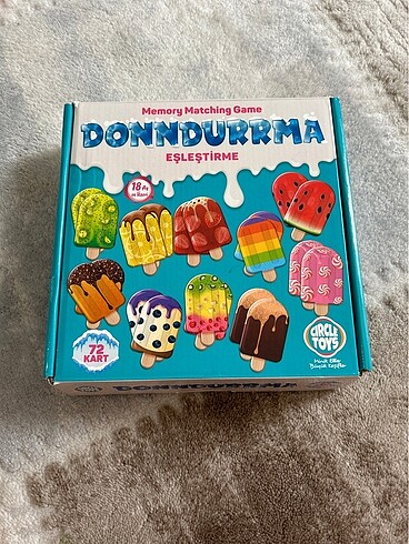 Dondurma eşleştirme oyunu