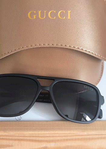 Gucci Siyah Unisex Gunes Gozlugu