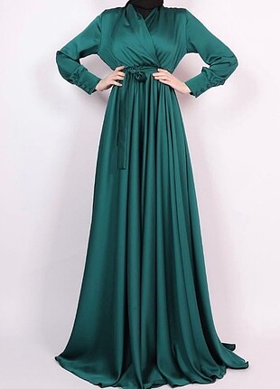 Yesil elbise 