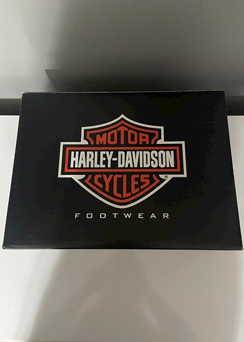Harley Davidson Siyah Ayakkabi Kutusu