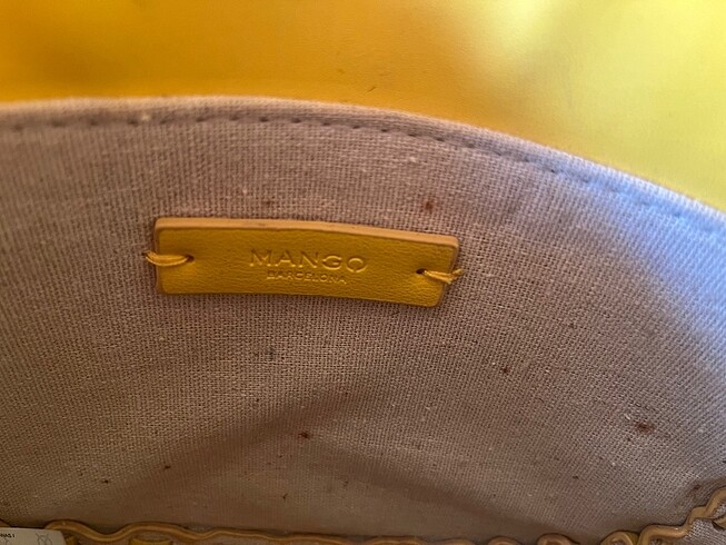 Beden sarı Renk Mango Çanta