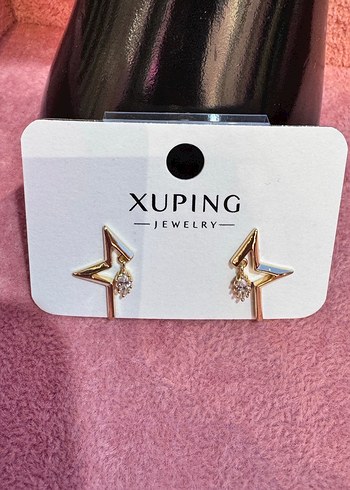 Accessorize Gold Mini Yıldız Figürlü Küpe