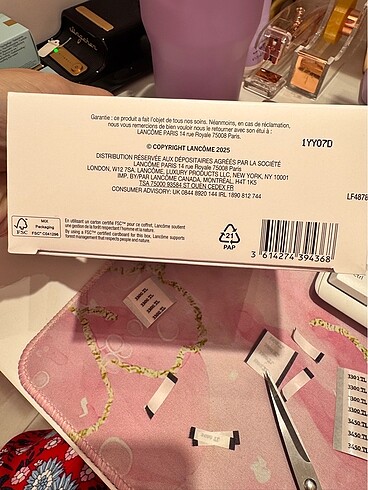 Beden Lancome bakım seti