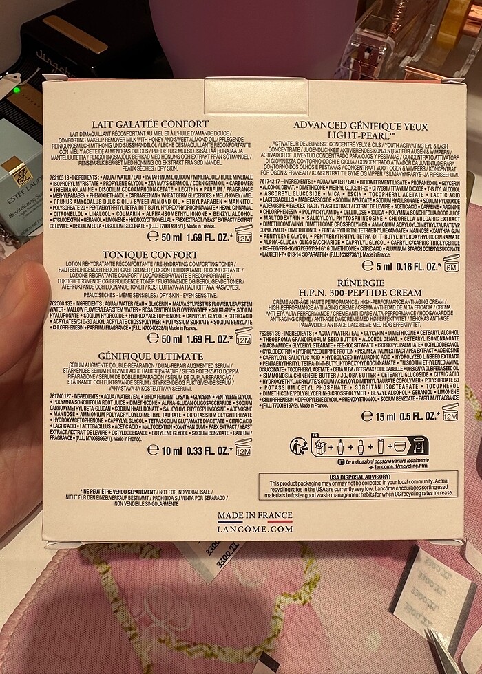 Lancome bakım seti - Görsel 4