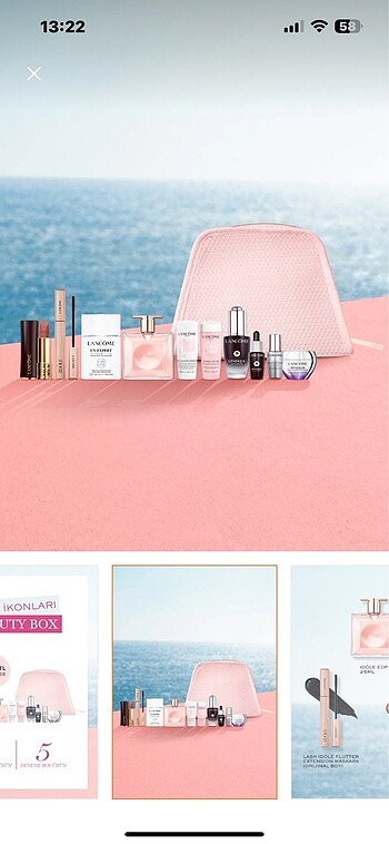 Lancome yaza özel set