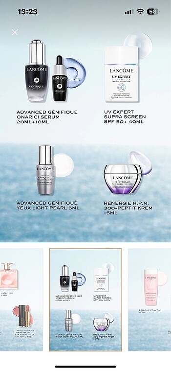 Beden Lancome yaza özel set