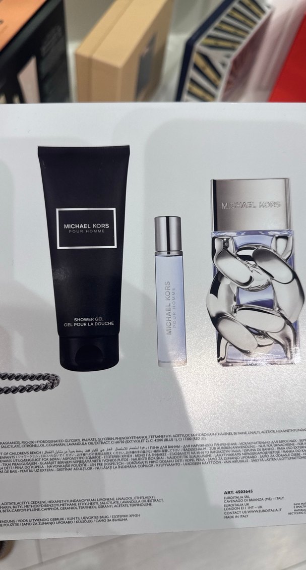 Michael Kors Erkek Parfüm Seti Gri - Görsel 2