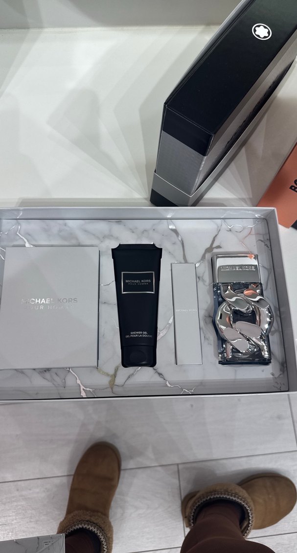 Michael Kors Erkek Parfüm Seti Gri - Görsel 5