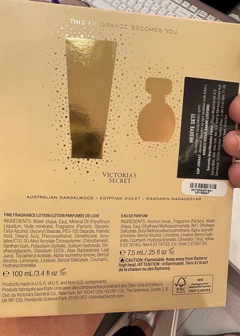 Victoria s Secret Victoria's Secret Bare Kadın Parfüm Seti 100ml