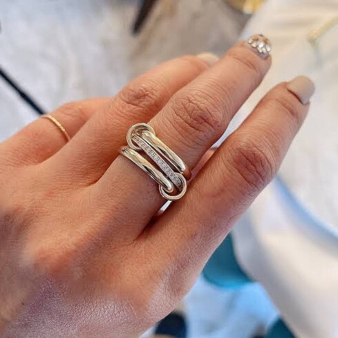 Sterling silver viral yüzük
