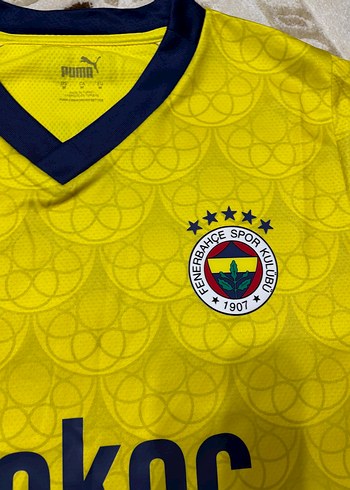 m Beden Sarı Puma Fenerbahçe Forması Otokoç Baskılı
