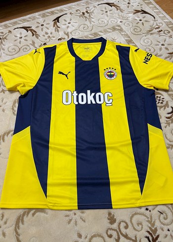Sarı Lacivert Erkek Kısa Kollu Forma