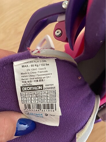 Decathlon Decatlon çocuk paten takımı