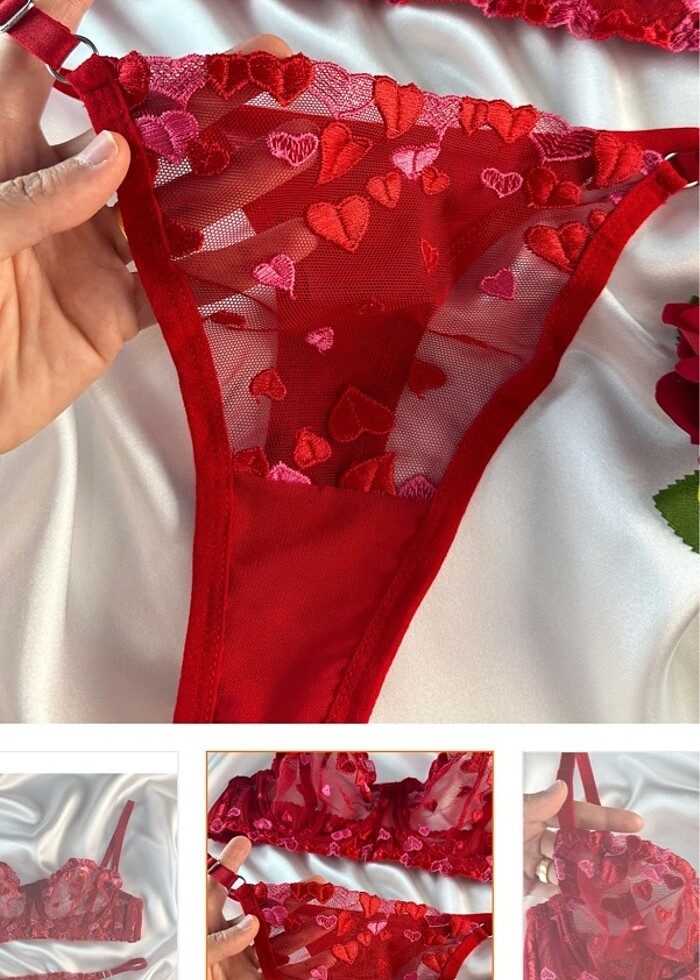 Kalpli iç çamaşırı takımı - Görsel 4