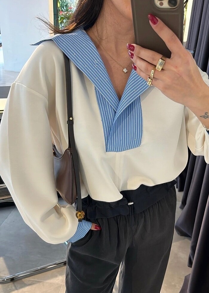 Bayan sweatshirt - Görsel 3