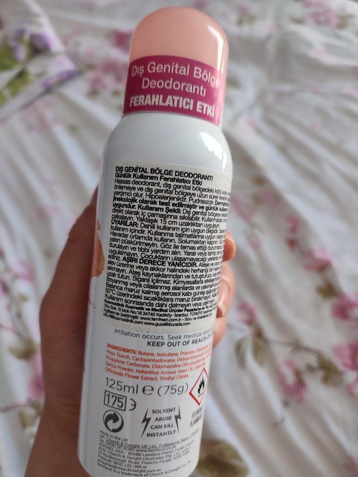 Femfresh Freshness Kadın Deodorant 150 ml - Görsel 4