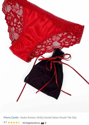 Pierre Cardin Parlak Kırmızı Modern Klasik Sütyen