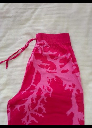 Renkli Tie-Dye Midi Kadın Kumaş Pantolon