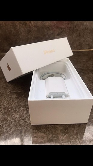  Beden beyaz Renk Orjinal iPhone şarj kablosu ve adaptör