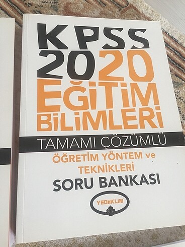  2020 KPSS eğitim bilimleri soru bankası