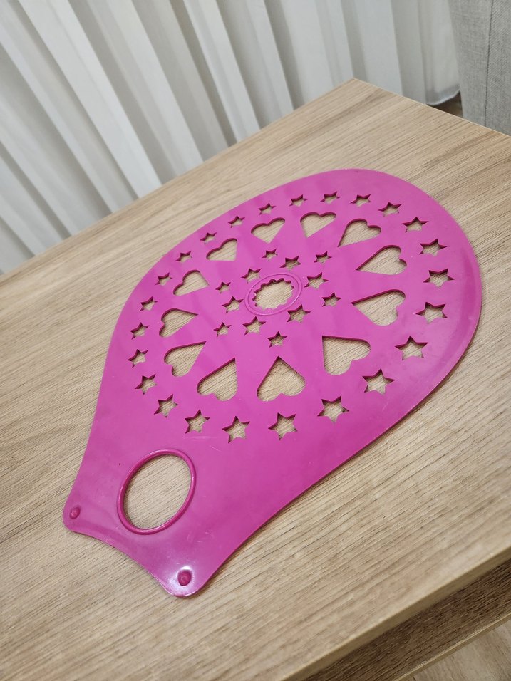 Pembe pasta süsleme şablonu - Görsel 2