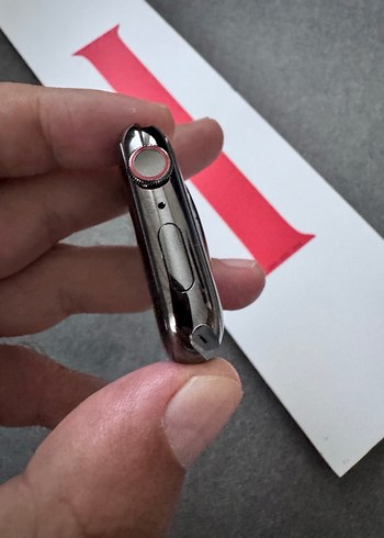 Apple Watch Sıfır Apple Watch siyah çelik kasa TR cellular