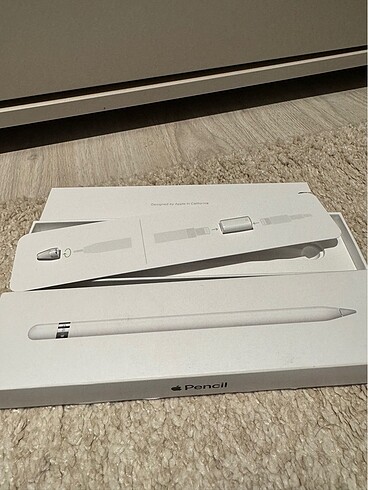 Apple Pencil kutu şarj ve yedek uç