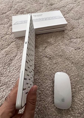 Apple Touch ID klavye ve Magic Mouse set - Görsel 4