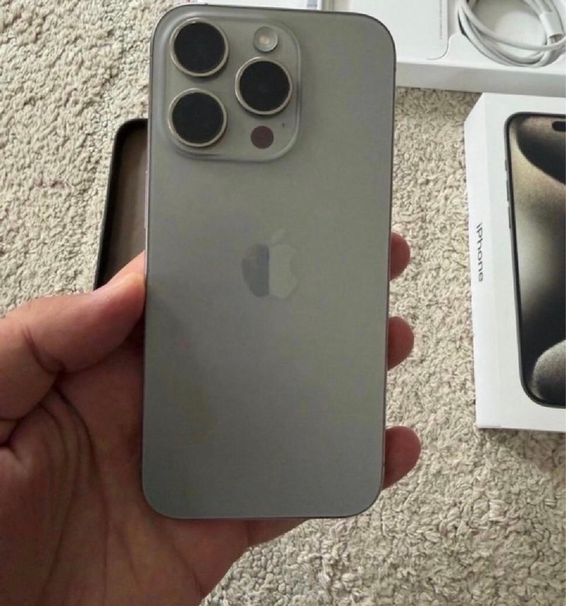 İphone 15 pro sıfır gibi full set halinde - Görsel 4