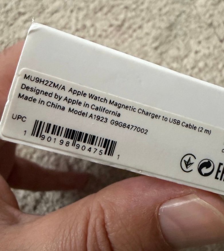 Orijinal sıfır 2 metre Apple Watch şarjı - Görsel 3