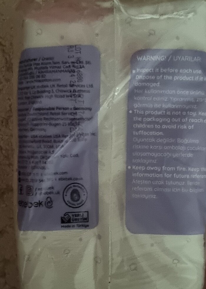 Baby me pamuk - Görsel 3