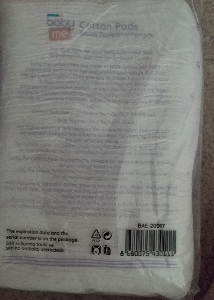 Baby me pamuk - Görsel 4