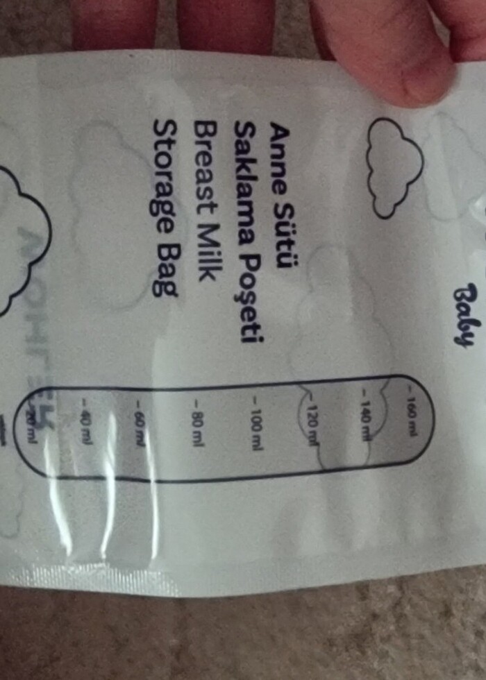 Wohler süt saklama poşeti 25 li - Görsel 3