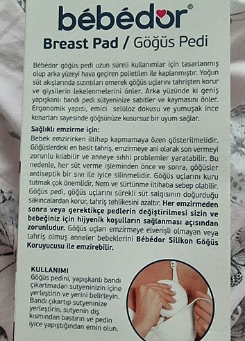 Bebedor göğüs pedi - Görsel 4