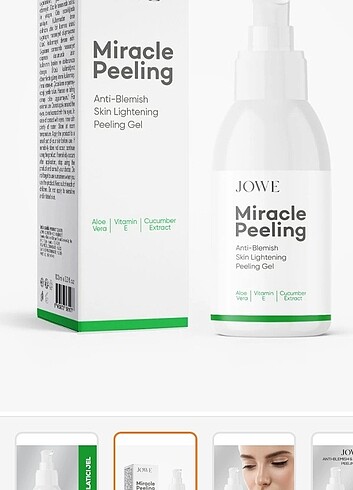 Diğer Jowe miracle peeling