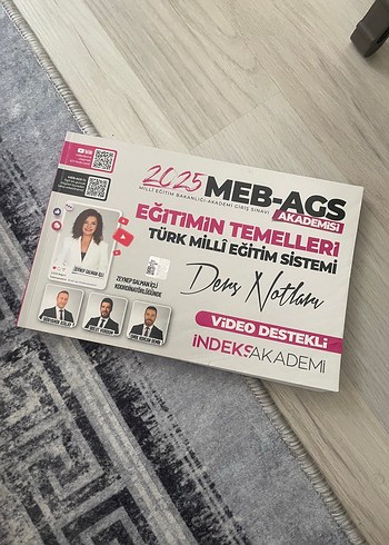 2025 MEB-AGS Eğitim Temelleri Video Destekli Notlar
