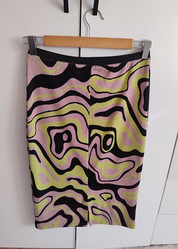 Desenli Midi Kalem Etek - Görsel 2