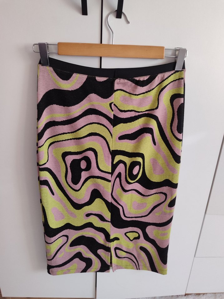 Desenli Midi Kalem Etek - Görsel 2