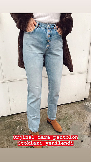 Zara Zara Jean Hiç giyilmemiş
