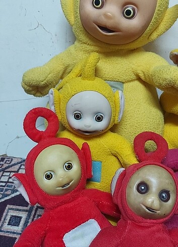 Beden Renk Teletabi peluşlar