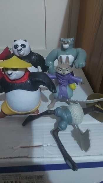 Walt Disney World Kunfu panda figürleri