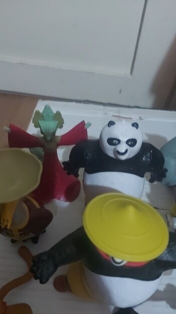 Beden Renk Kunfu panda figürleri