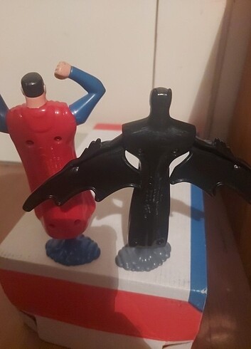 Beden Süperman ve batman figür