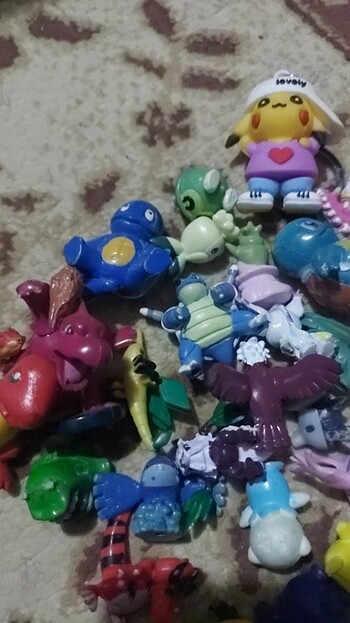  Beden Renk Pokemon mini figürler 